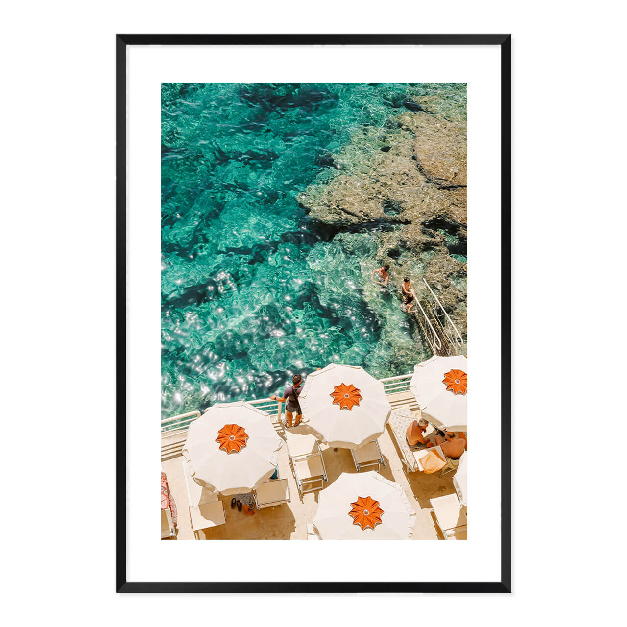 Under the Umbrellas Print