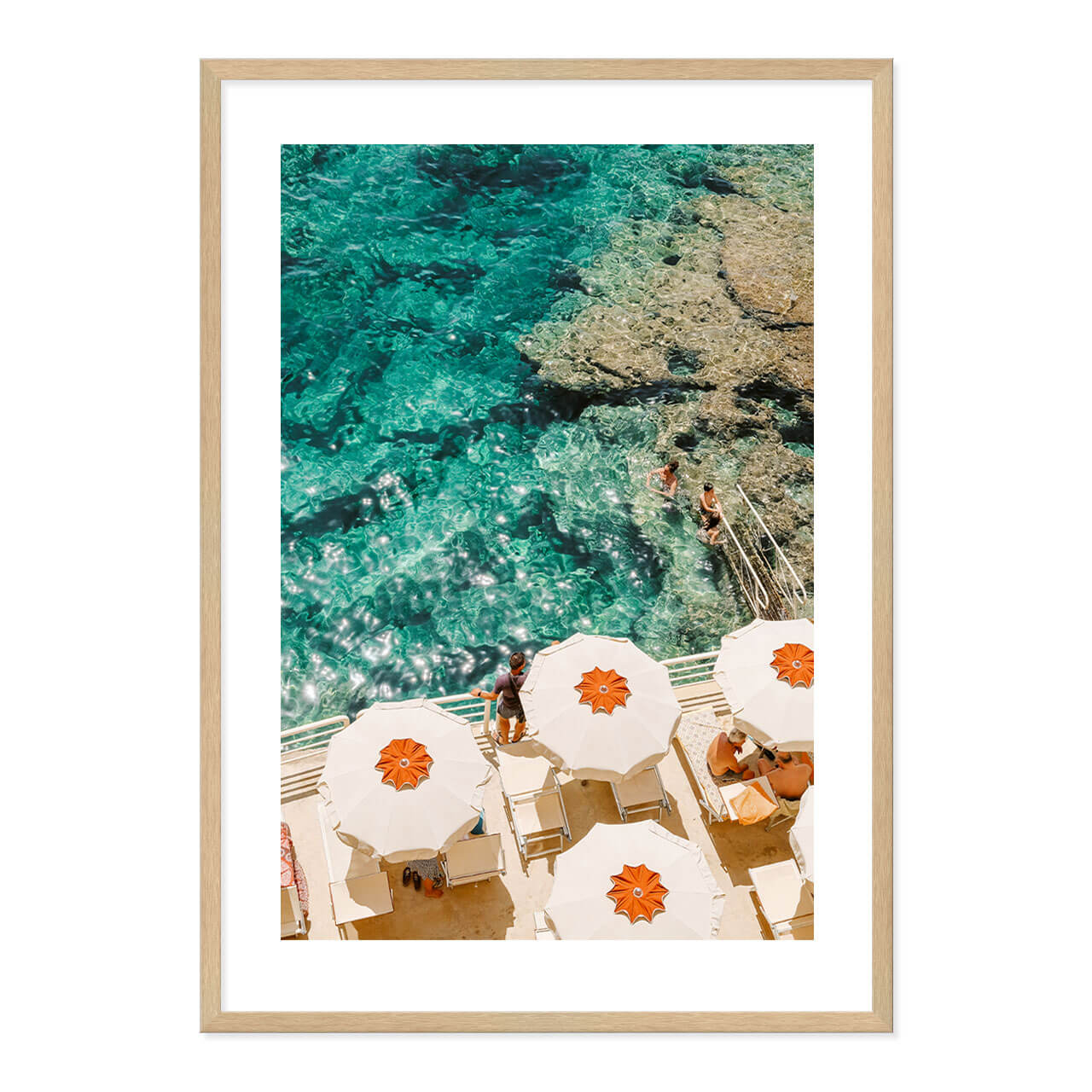 Under the Umbrellas Print
