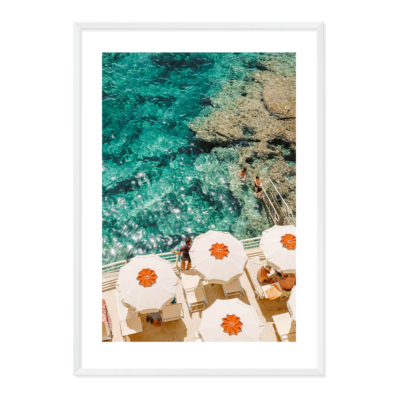 Under the Umbrellas Print