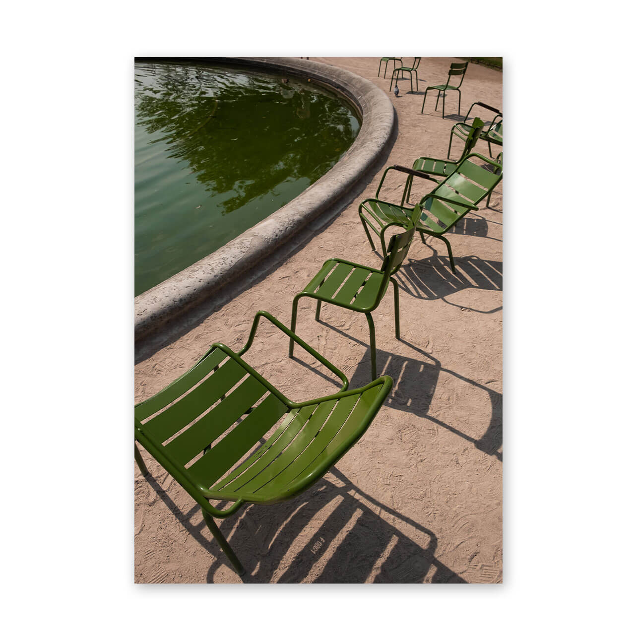 Tuileries Chairs Print