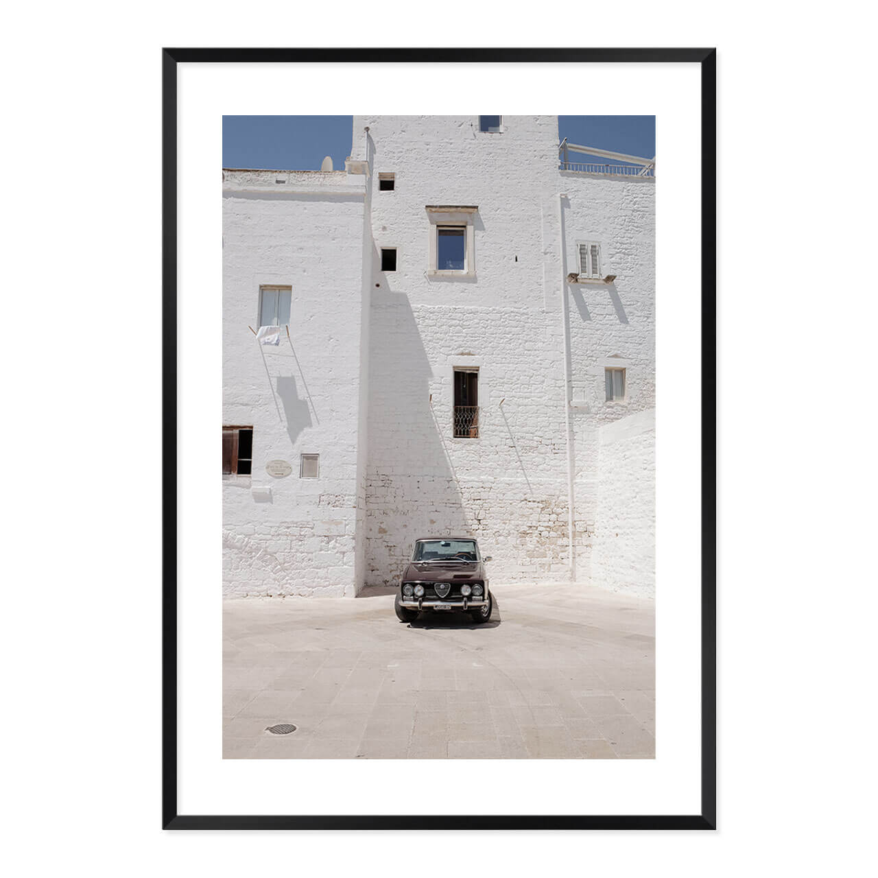 Ostuni and Automobiles Print