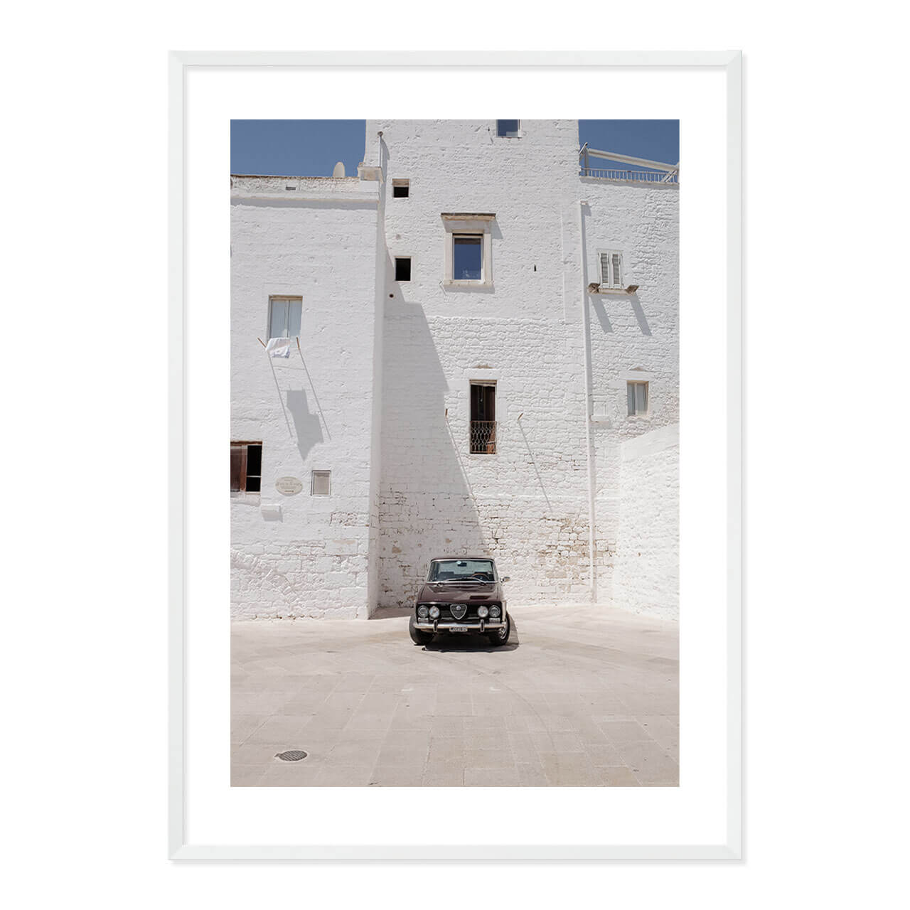Ostuni and Automobiles Print