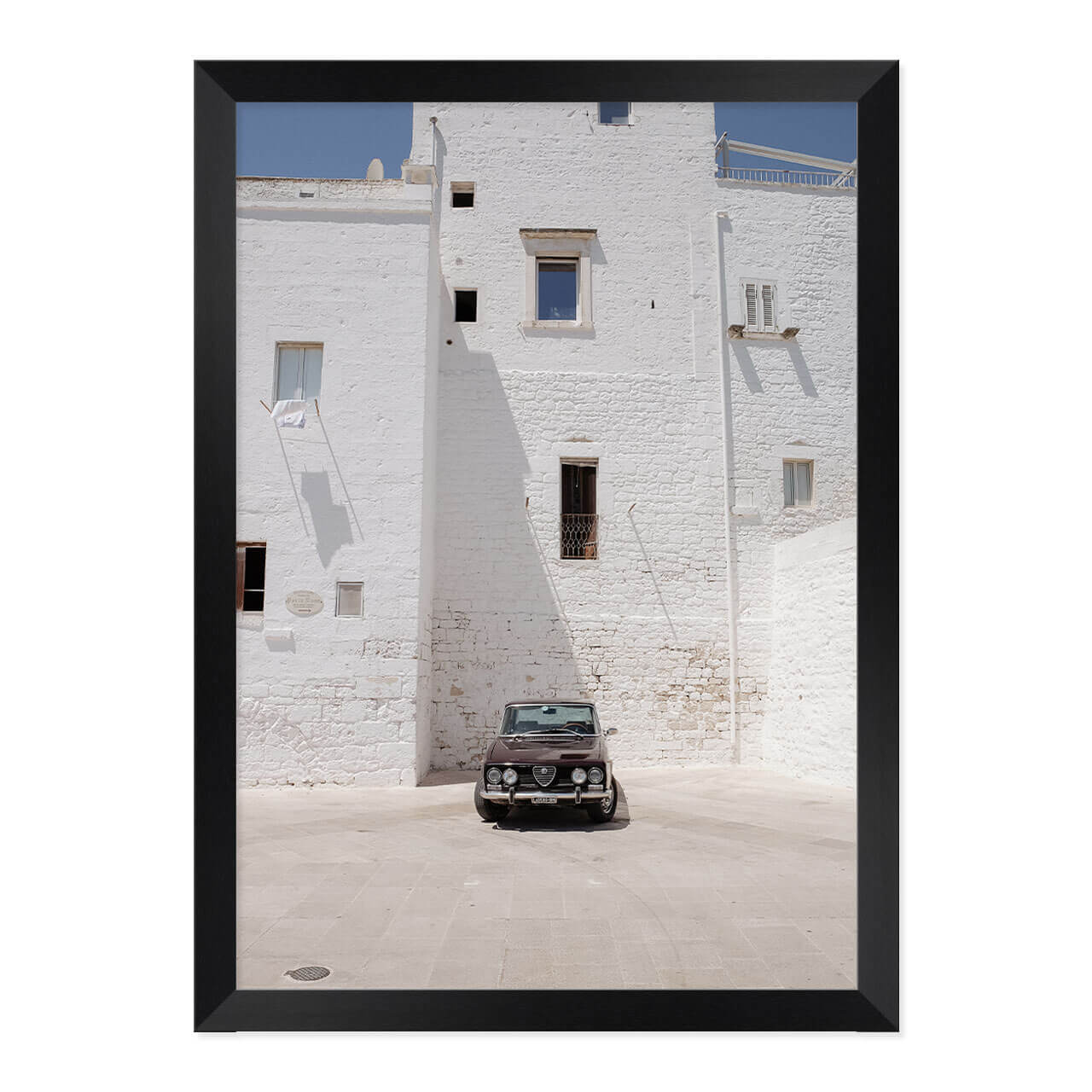 Ostuni and Automobiles Print