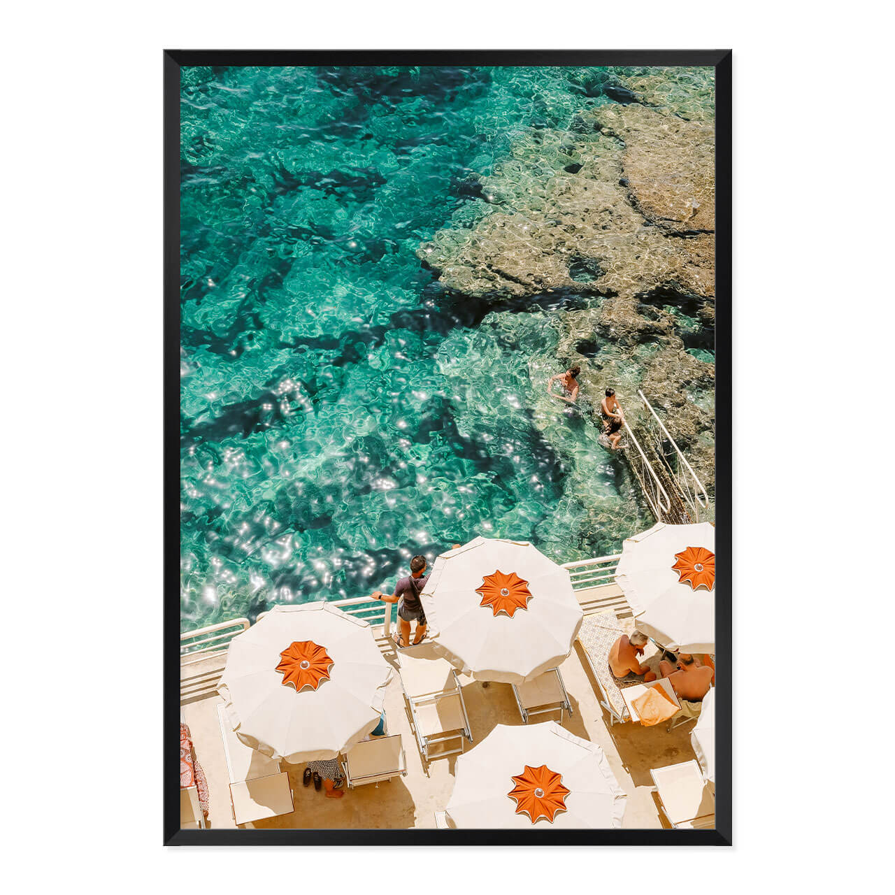 Under the Umbrellas Print