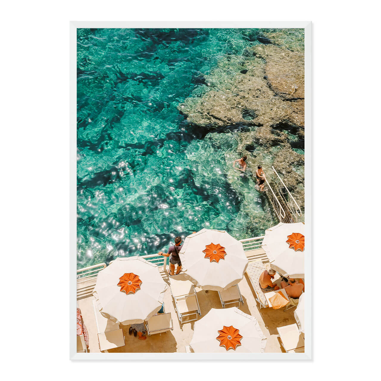 Under the Umbrellas Print