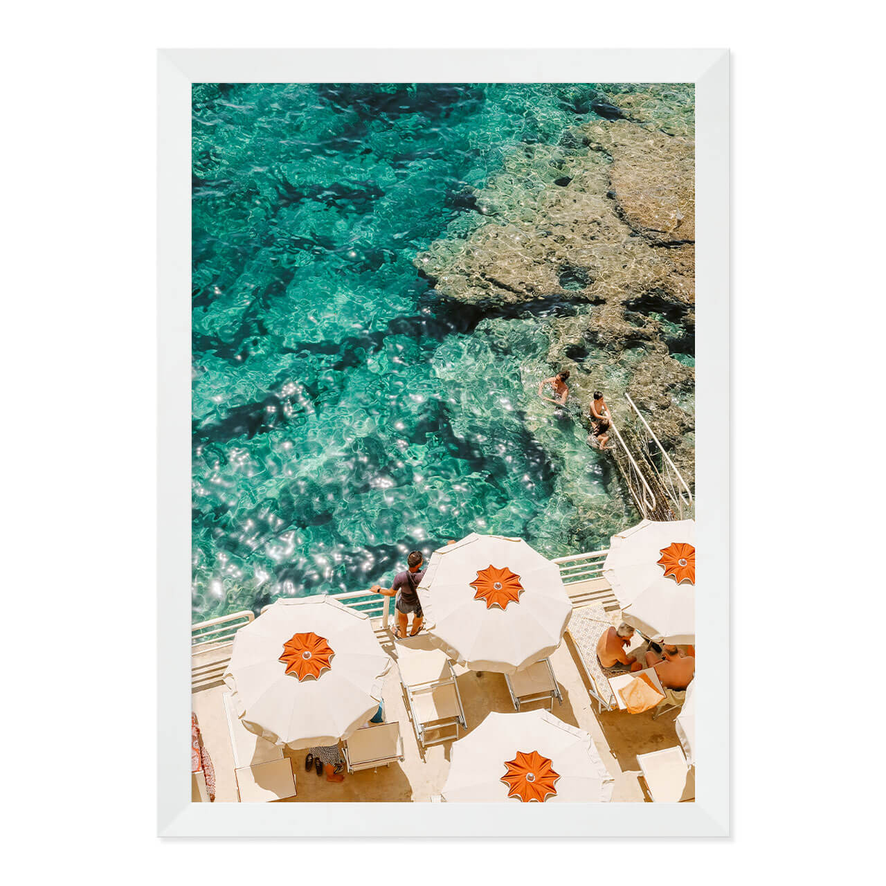 Under the Umbrellas Print