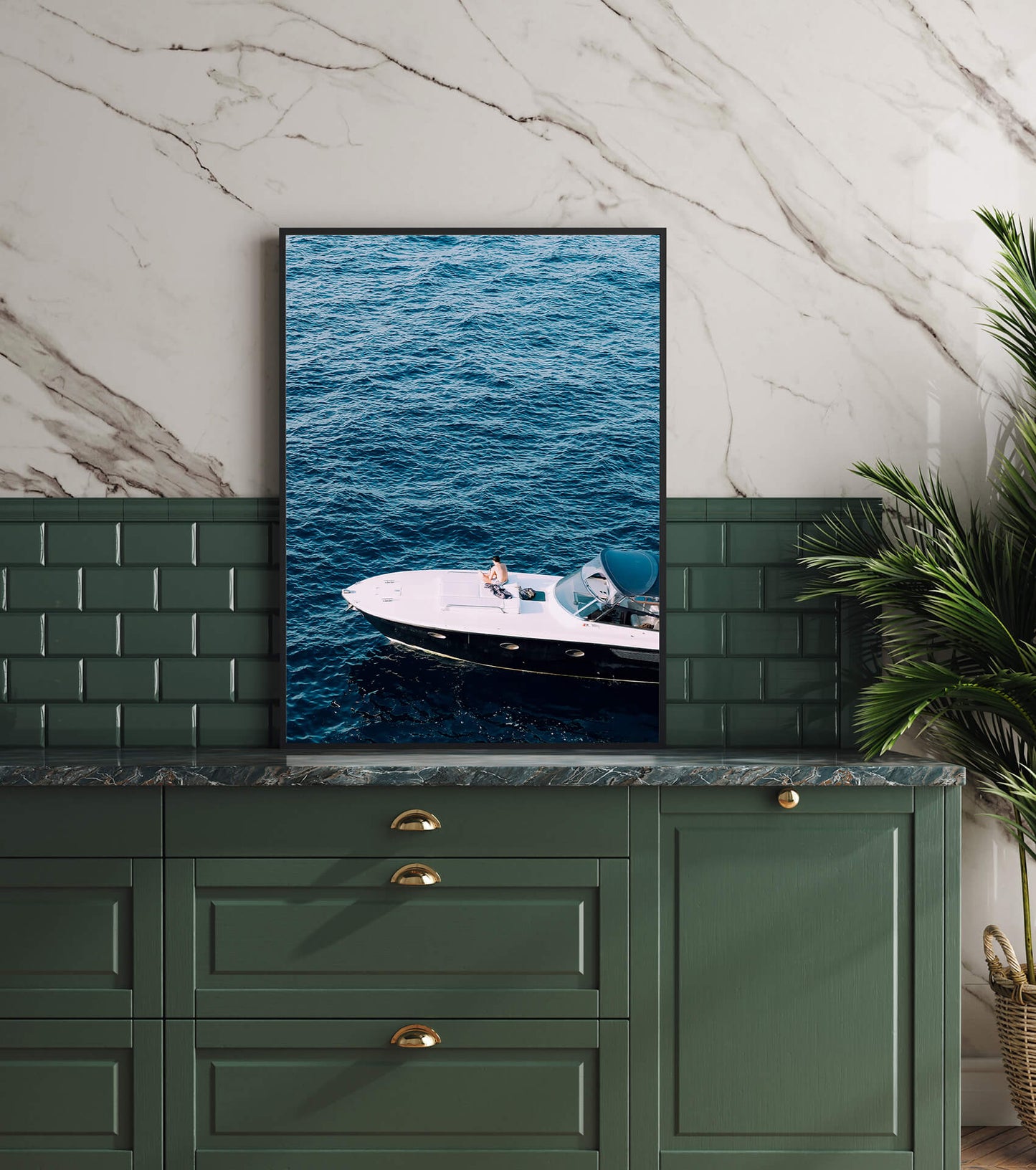 Speedboat Isolation Print