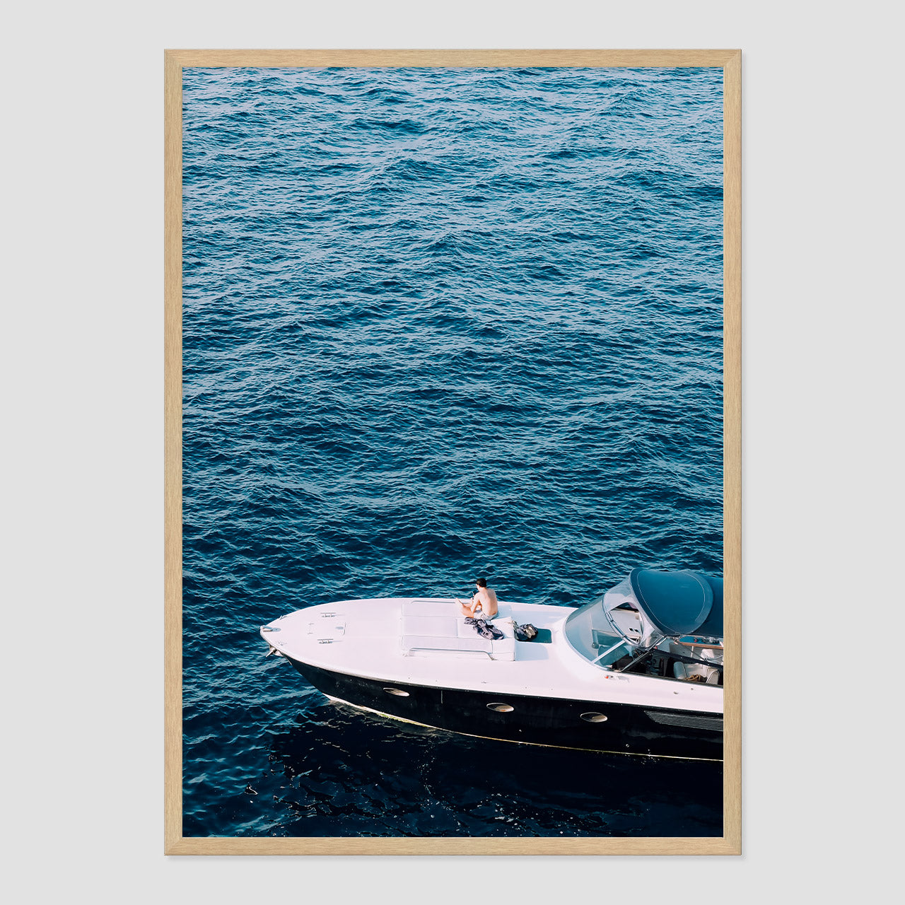 Speedboat Isolation Print