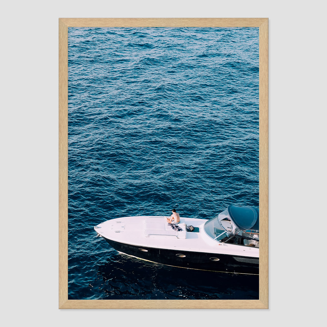 Speedboat Isolation Print