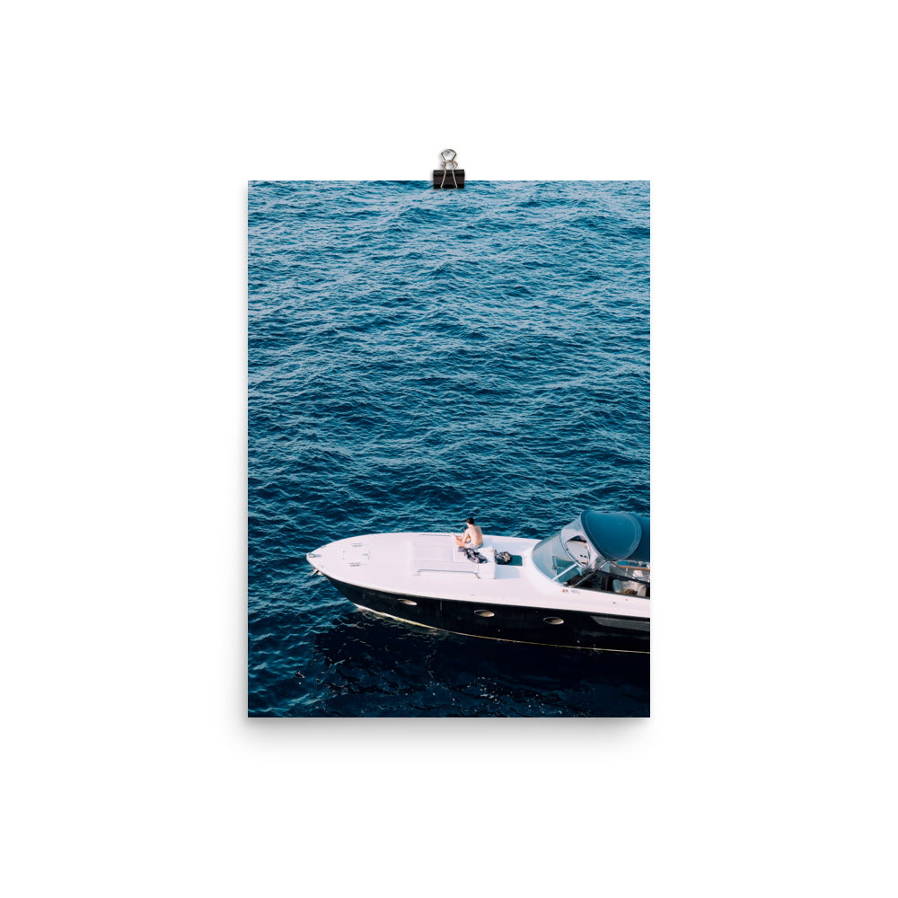 Speedboat Isolation Print