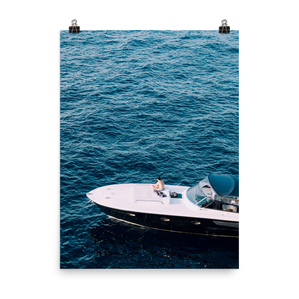 Speedboat Isolation Print