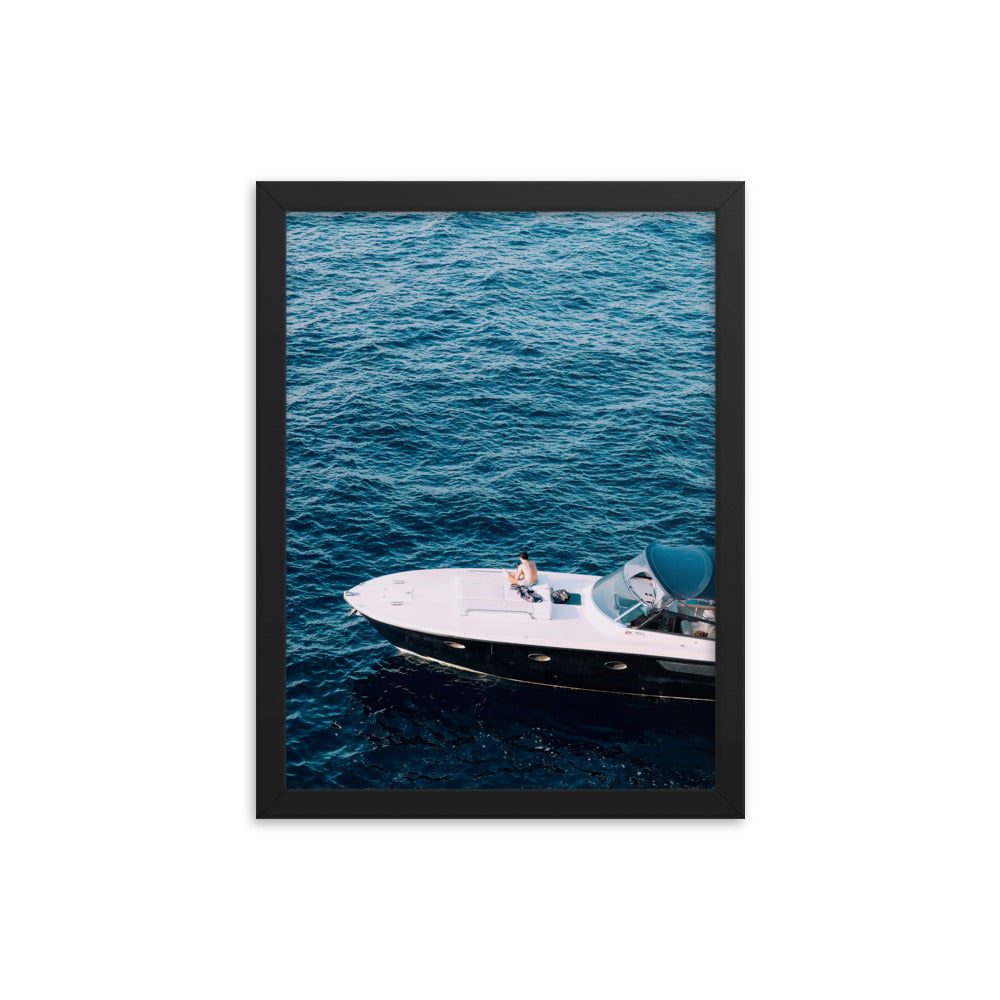Speedboat Isolation Print