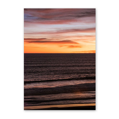 Sea by Sunset Print