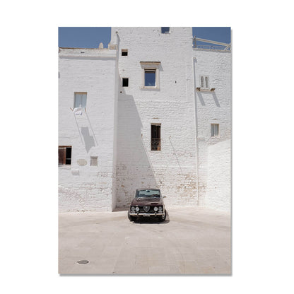 Ostuni and Automobiles Print