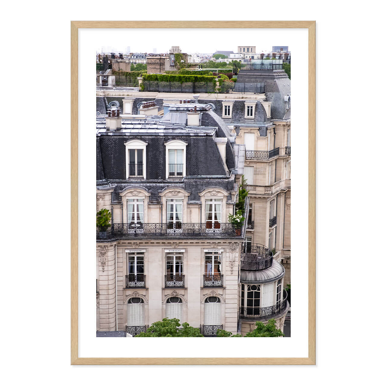 Parisan Rooftops Print