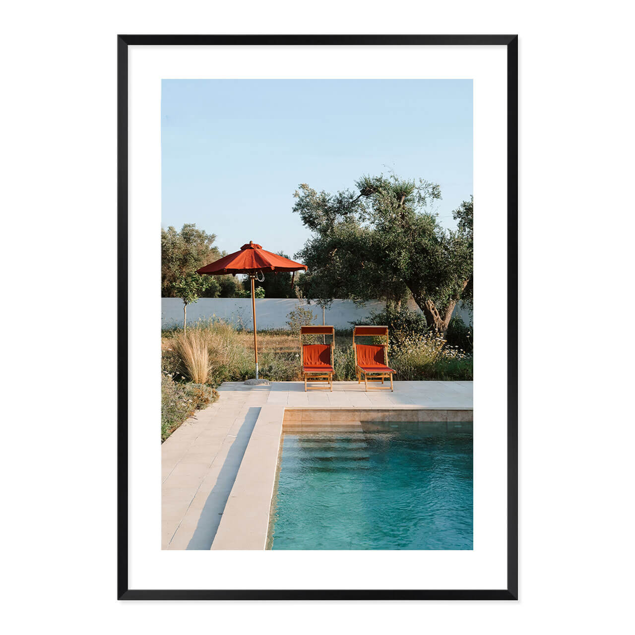 Poolside in Puglia Print