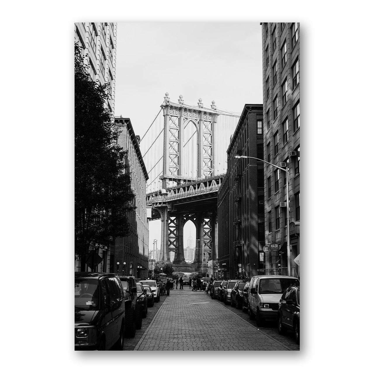Black & White Brooklyn Vibes Photo Print