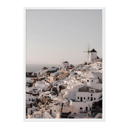 Santorini Summer Print