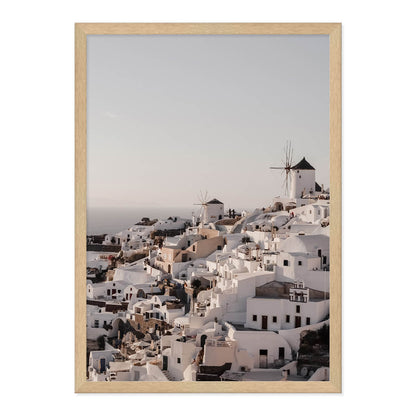Santorini Summer Print