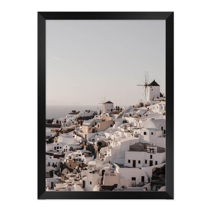Santorini Summer Print