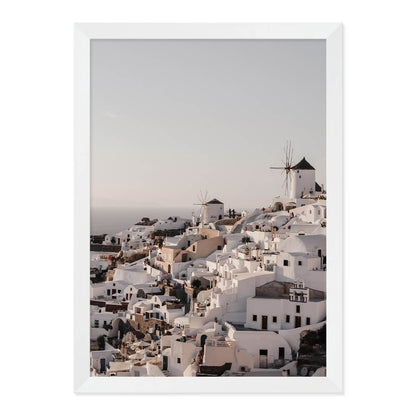 Santorini Summer Print