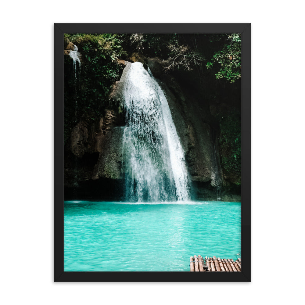 Chasing Waterfalls Photo Print A2 Black Frame