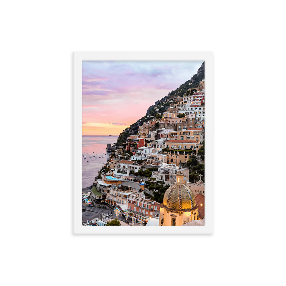 Positano Pinks Print