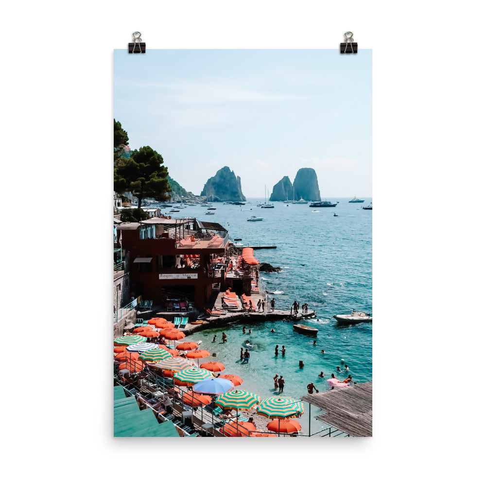 Colours of Capri Photo Print