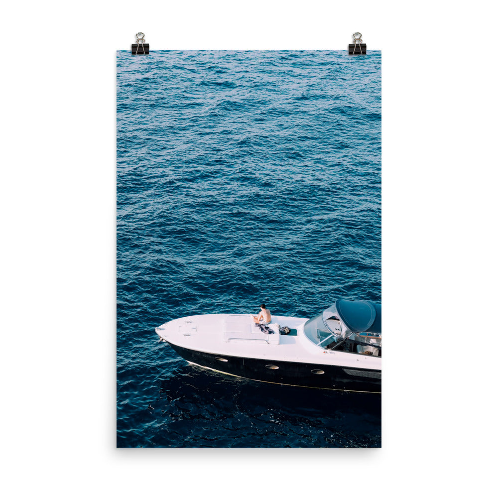 Speedboat Isolation Print