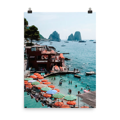 Colours of Capri Photo Print