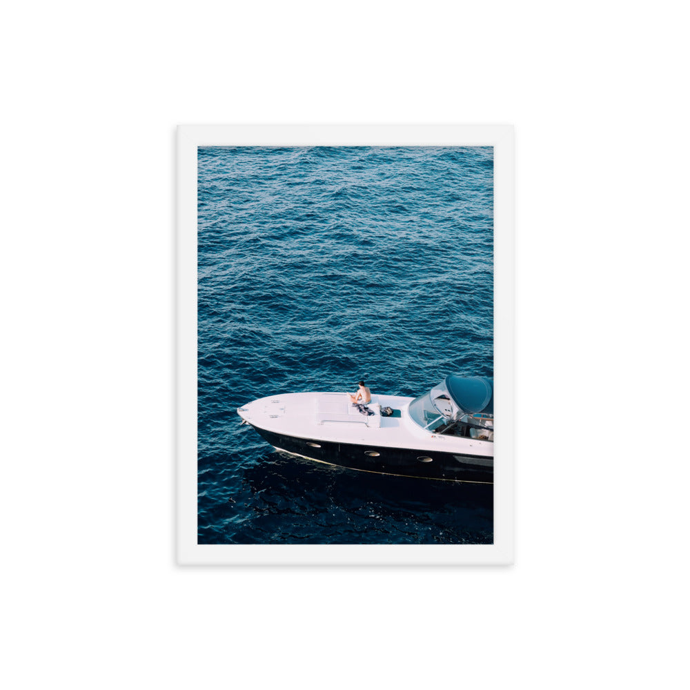 Speedboat Isolation Print