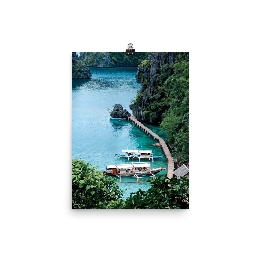 Coron Boats Photo Print