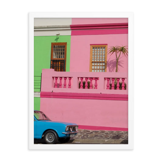 Cape Town Colours Photo Print A2 White Frame